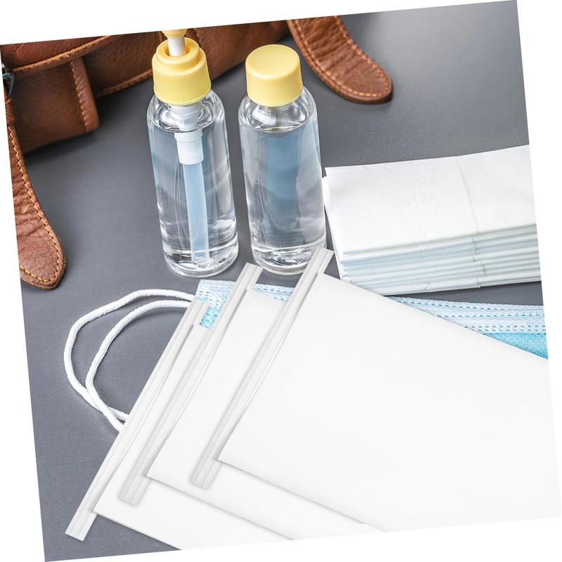 TEHAUX 50 Pcs Sanitary Puke Bags Disposable Vomit Bags for