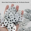 ESINO 120 Pieces Tile Backer Board Washers, Easy Fix Washers,