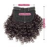 UAmy hair Spring Curl Bangs for Black Women Replaceable Curly