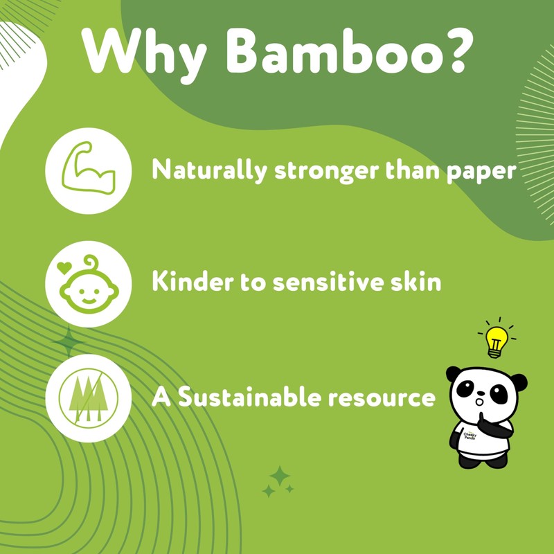The Cheeky Panda Bamboo Toilet Paper Bulk | 12 Family