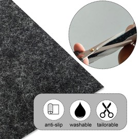 Betagt 4 Pack Non-Slip Furniture Rail Pads for Recliners with Adhesive Backing, 30 Inch Anti Slip Recliner Pads for Hardwood Floors Keep Furniture from Sliding on Floor