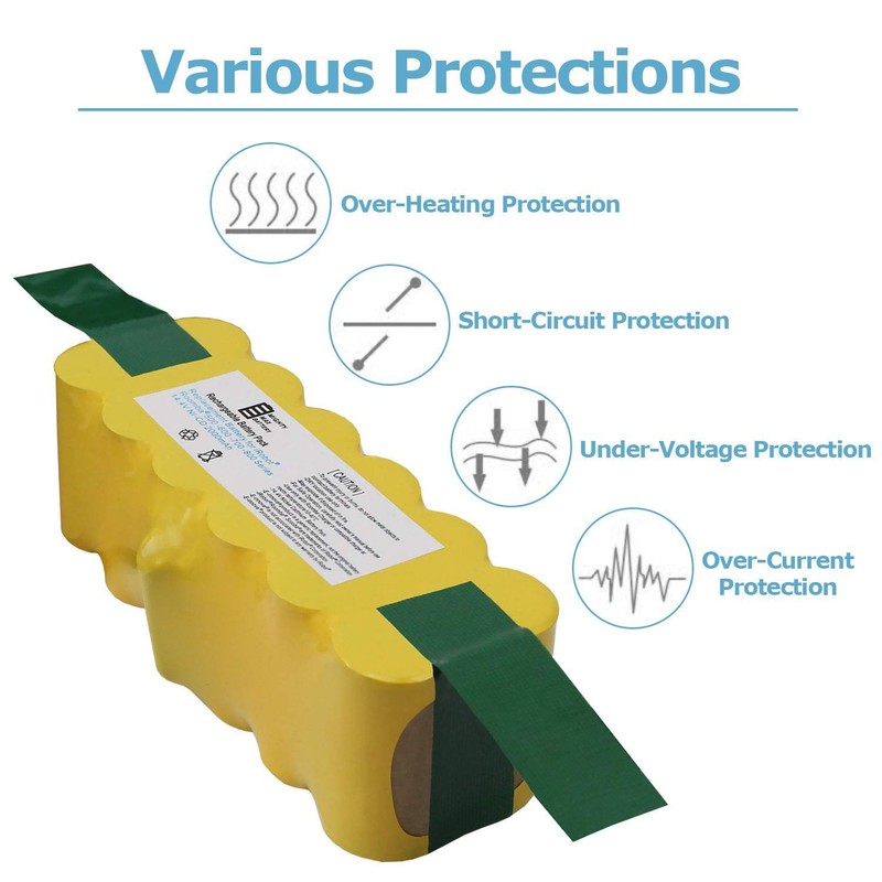 Mighty Max Battery 14.4v NiCD Battery for Roomba 570, 580,