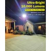 Engrepo Solar Light Outdoor, 10000LM Luces Solares Dusk to Dawn