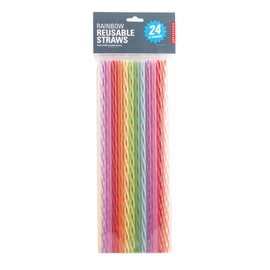 Rainbow Reusable Straws