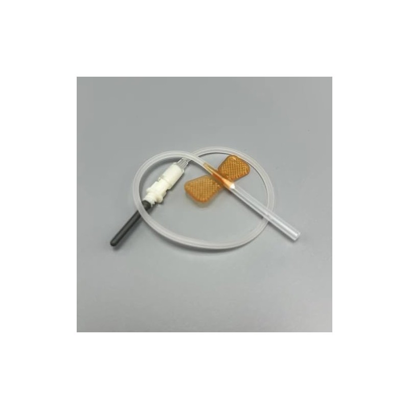 Veterinary Butterfly Shaped Blood 25g Collection Needle, Winged Blood Collection