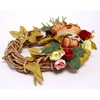 Artificial Flower Half Wreath