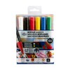 Royal & Langnickel 6pc ACRYLIC PAINT ARTIST MARKERS 2MM REVERIBLE