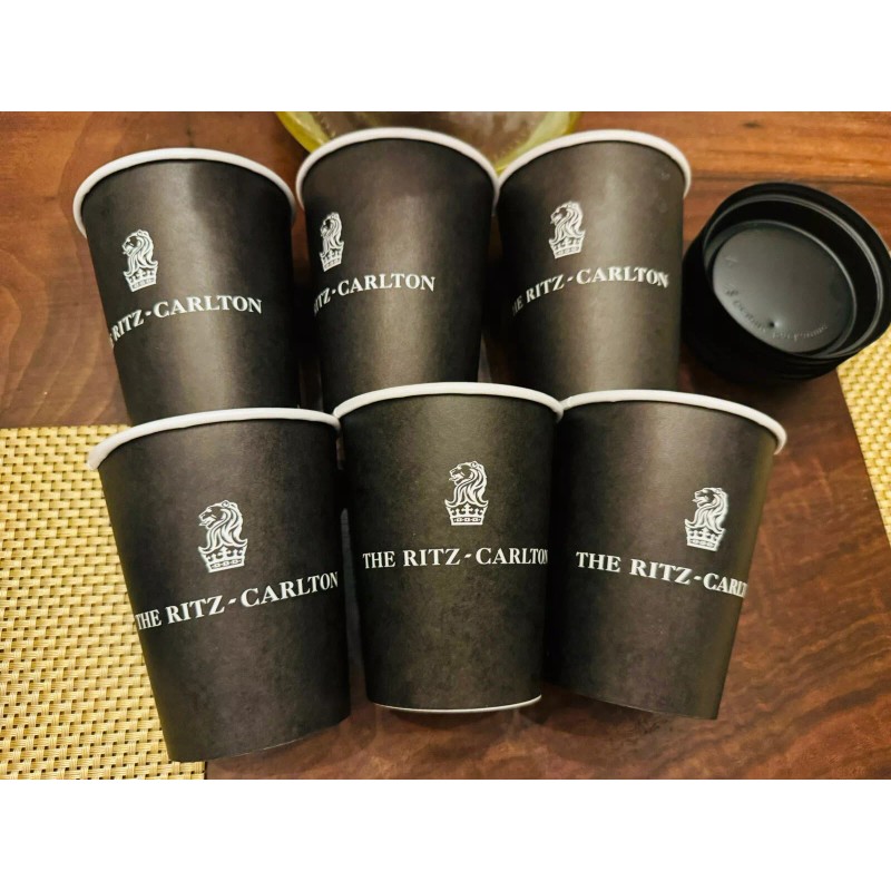 Ritz Carlton 6 Ritz Carlton Coffee Cups PAPER RITZ cup