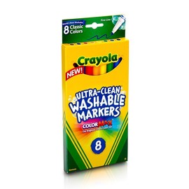 Crayola 8ct Washable Markers Fine
