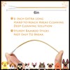 eyxformula 6 Inch Long Cotton Swabs for Pet Cleaning, Bamboo