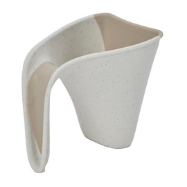 Shnuggle ECO Bath Rinse Jug | Soft Rim Baby & Toddler Shampoo Rinser | Bath Hair Rinsing Cup | Hair Wash Jug with Handle | Essential Bath Accessories | Cookies & Cream Colour