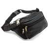 ODS:UK® Real Leather Bum Waist Bag Travel Holiday Money Belt