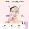 6 in 1 Facial Clean Brush USB Charging Facial Cleansing