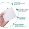 SEWACC 100pcs Non Woven Gauze Sponge for Wound Injury Care
