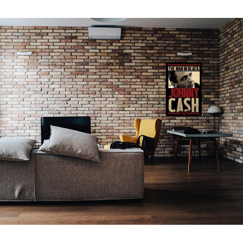 Johnny Cash - Music Poster (The Man In Black) (Size: