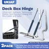 2 Pack Keter Deck Box Hinge Replacement for Keter Outdoor