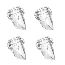 PDFans - 4 piezas de repuesto para extractor de leche portátil con válvula de pico de pato, compatible con Mommed S21/S19/S18