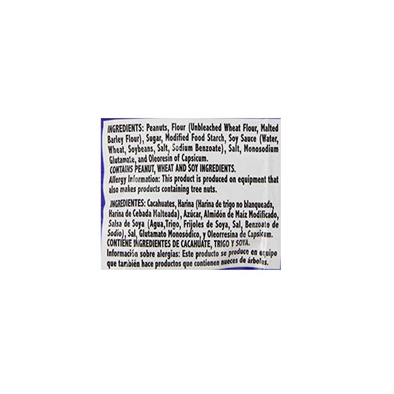 Sabritas Japanese Style Peanuts 7oz Bag (Pack of 2)