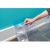 ScotchBlue Pre Plastic Painters Tape with Bladed Dispenser, 48 in