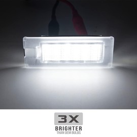 NSLUMO LED Number Plate Light Compatible with Fi.at Ducato Bus Box Peugeot Boxer Bus Box Citroen Jumper Bus Box 2006-2019