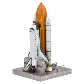 Space Shuttle Launch Kit : Metal Earth Premium Iconx 3D Laser Cut Colour Miniature Model Kit