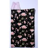 Pink Roses Print.Catheter Leg Bag Holder. Cover.
