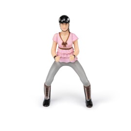 Papo "Riding Girl Fashion" Figure, Pink