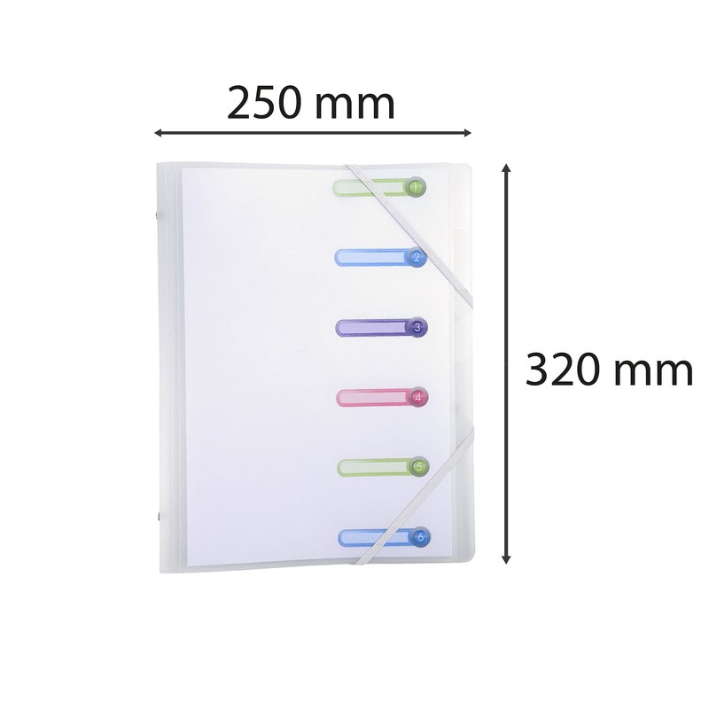 Exacompta Chromaline 56177E Premium Folder Made of Sturdy Plastic DIN