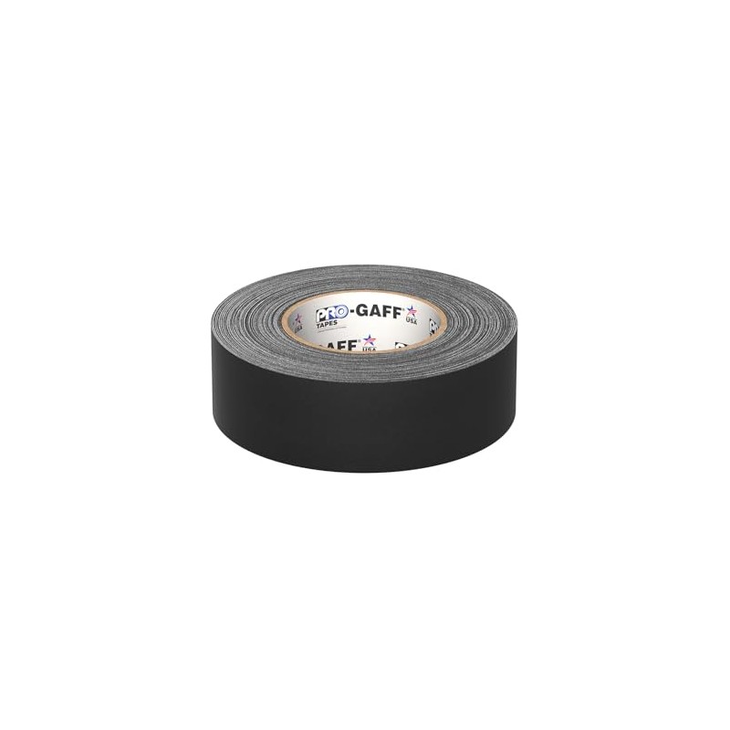 Pro Tapes Gaffer, color Negro, 2"