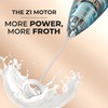 ZK Milk Frother OG w Stand - Pop Teal n