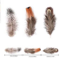 Natural Feather Set of 150 3 Types Natural Feather Feather Shower Feather Shower Wedding Decoration Dream Catcher Material Handmade Craft Hat Decoration