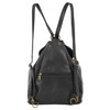 piké City Backpack Anna Maria Genuine Leather Women's 019299, black