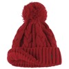 Giant Bobble Hat by McBURN, red