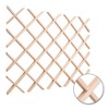 Hardware Resources 36" Wine Lattice Rack, Hard Maple