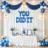 White Satin Backdrop Curtains 2 Panels - Glitter Photo Drapes