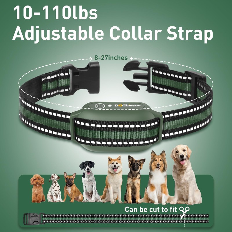 DOGLinsen Dog Training Shock Collar with Remote 3300ft Range -