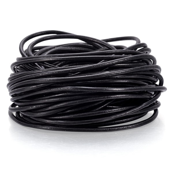 Pandahall - Cuerda de piel de vacuno de 33.5 pies,