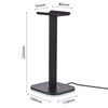 Headphone Stand Bottom Illuminated Headphone Holder RGB Light for Desk