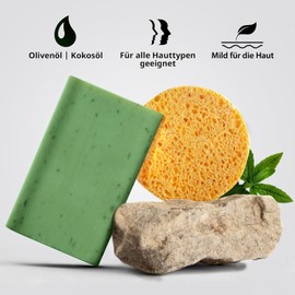 Dungl Schmied Soap Lemon Verbena Handmade | Verbena Soap Piece | Scented Natural | Without Palm Oil | Care Soap with Natural Ingredients | Vegan | For All Skin Types