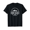 Mont Blanc Alps Mountain Minimalist T-Shirt