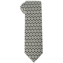 An meets zakka B onesize wide satin necktie with retro pattern variations, b
