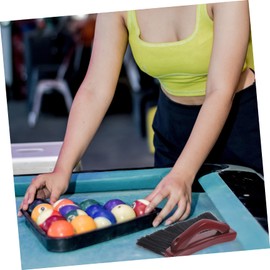 WOONEKY Billiards Pool Table Cleaning Brush Kit Multi Use Brush for Felt Rail Maintenance Durable Design for Easy Cleaning of Hard to Reach Areas for Clubs Home Use