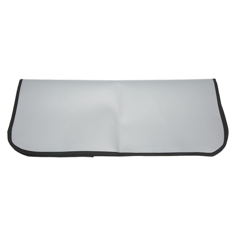Picnic Fire Blanket Silicone Coated Glass Fiber Grey Filleted Corner