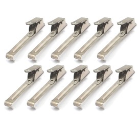 ODONTOMED2011 10 X X-ray Film Hanger Single Clip 2.2" Dental Instruments Stainless Steel for Periapical Xray ODM