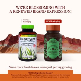 Herbs Etc. ChlorOxygen Chlorophyll Concentrate - Aids Healthy Blood Circulation - High-Altitude Environment Support - Energy Support - 120 Softgels (120 Servings)