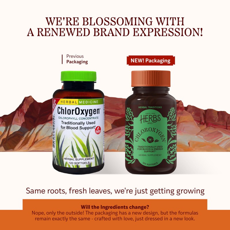 Herbs Etc. ChlorOxygen Chlorophyll Concentrate - Aids Healthy Blood Circulation