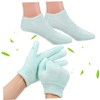 Healeved 4pcs Gel Glove Boots Moisturizing Gel Treatment Gloves Women