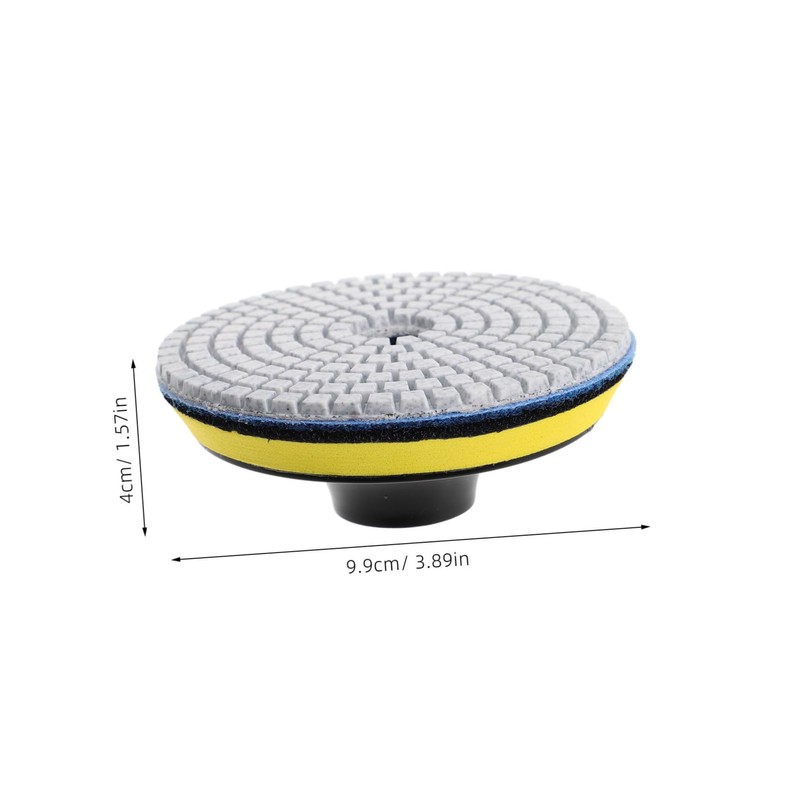 Mobestech Diamond Soft Pads 1 Set Stone Polishing Discs for
