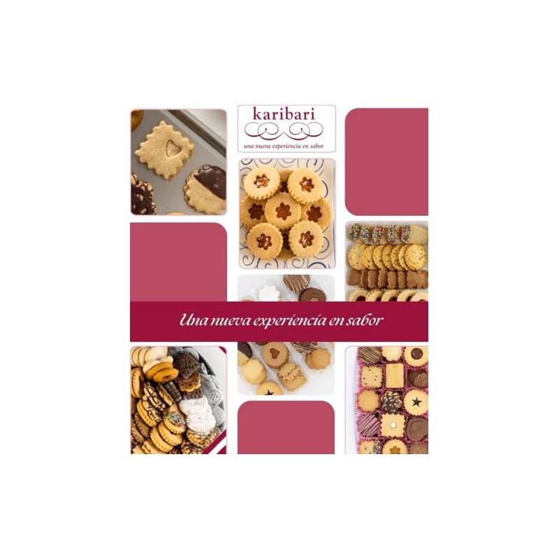 Karibari Surtido Premium, Caja de Galletas Surtidas, Varios Sabores, 500g,