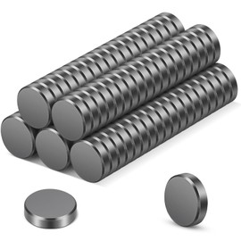 Wukong Wukong 90 Stück Starke Magnete für Magnettafel, 18×5mm Magnete Whiteboard, Schwarz Magnete für Magnettafel, Büro, Ausschreibung und Schule